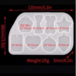 Epoksi Silikon Kalıp Tasma Ve Sevimli Pati Anahtarlık Kalıbı Epoksi Silikon Kalıp Tasma Ve Sevimli Pati Anahtarlık Kalıbı