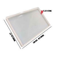 Epoksi Silikon Kalıp Tepsi Kalıbı Dikdörtgen 20X30 CM Epoksi Silikon Kalıp Tepsi Kalıbı Dikdörtgen 20X30 CM