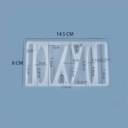 Epoksi Silikon Kalıp Toka Kalıbı 7 li Düzensiz Şekilli Epoksi Silikon Kalıp Toka Kalıbı 7 li Düzensiz Şekilli