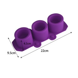 Epoksi Silikon Yuvarlak Saksı ve Mumluk Kalıbı Epoksi Silikon Yuvarlak Saksı ve Mumluk Kalıbı