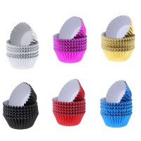 Metalik Folyo Cupcake Kalıbı Muffin Pet Kapsül No:1 (150 Adet) Metalik Folyo Cupcake Kalıbı Muffin Pet Kapsül No:1 (150 Adet)