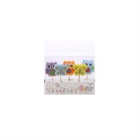 Mum Kelebek Ve Baykuşlu Kürdanlı (5 Adet) Mum Kelebek Ve Baykuşlu Kürdanlı (5 Adet)