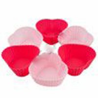 Silikon Kalpli Muffın Cup 6 Lı Set Silikon Kalpli Muffın Cup 6 Lı Set