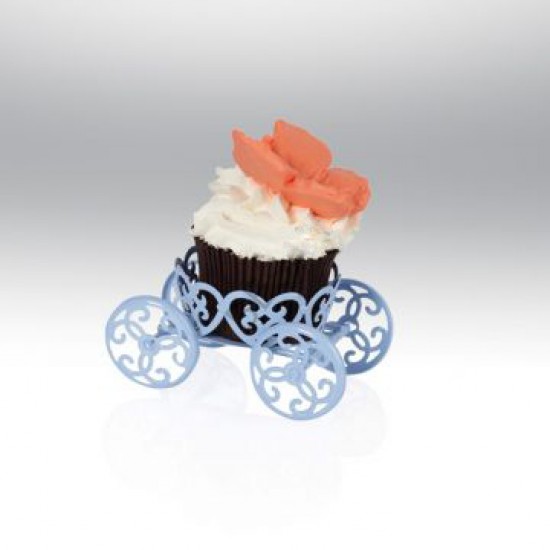 Tekli Metal Cupcake Standı Mavi