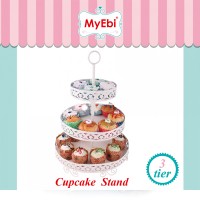 Metal Cupcake Standı 3 Katlı Kek Standı Metal Cupcake Standı 3 Katlı Kek Standı