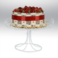 Metal Cupcake Standı Beyaz Kek Standı Metal Cupcake Standı Beyaz Kek Standı