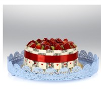 Metal Cupcake Standı Mavi Kek Standı Metal Cupcake Standı Mavi Kek Standı