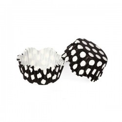 Pet Kapsül 65*38 Mm - Siyah Beyaz Puantiye (100 Adet) Pet Kapsül 65*38 Mm - Siyah Beyaz Puantiye (100 Adet)