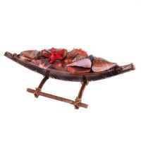 Bambu Kayık İçi Kabuk Seti-Küçük Bambu Kayık İçi Kabuk Seti-Küçük