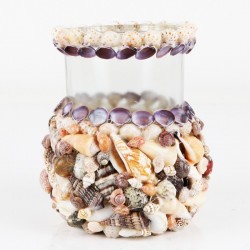 Kabuk Kaplama Cam Vazo Kabuk Kaplama Cam Vazo