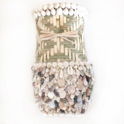 Kabuk Vazo-Bambu Kabuk Vazo-Bambu