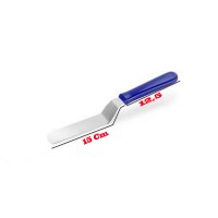 Eğik Pasta Sıvama Spatulası Oval Uçlu B10 15  CM Eğik Pasta Sıvama Spatulası Oval Uçlu B10 15  CM