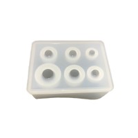 Epoksi Kalıbı  Silikon Kalıp Boncuk Modeli  6 Farklı Boy 6 lı Epoksi Kalıbı  Silikon Kalıp Boncuk Modeli  6 Farklı Boy 6 lı