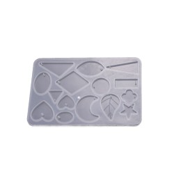 Epoksi Silikon Kalıp 15 li  Küpe Kolye Ve Takı  Ucları Epoksi Silikon Kalıp 15 li  Küpe Kolye Ve Takı  Ucları