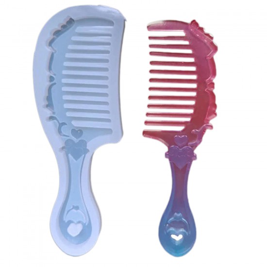 Epoksi Silikon Kalıp Dalgalı Tarak Kalıbı 17 CM-46 Epoksi Silikon Kalıp Dalgalı Tarak Kalıbı 17 CM-46
