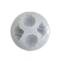 Epoksi Silikon Kalıp Deniz Kabuğu Modeli 4 Lü 7 CM Epoksi Silikon Kalıp Deniz Kabuğu Modeli 4 Lü 7 CM