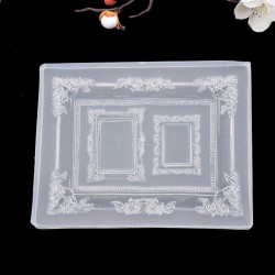 Epoksi Silikon Kalıp Fotoğraf Çerçevesi Üçlü 10X13 CM Epoksi Silikon Kalıp Fotoğraf Çerçevesi Üçlü 10X13 CM