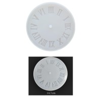 Epoksi Silikon Kalıp Roma Rakamlı Saat 14.7 Cm EPK13 Epoksi Silikon Kalıp Roma Rakamlı Saat 14.7 Cm EPK13
