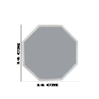 Epoksi Silikon Kalıp Sekizgen Bardak Altlığı Düz 14 CM Epoksi Silikon Kalıp Sekizgen Bardak Altlığı Düz 14 CM