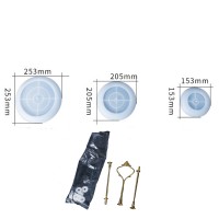 Epoksi Silikon 3 Katlı Meyve Cupcake  Ve Dekarosyon Kalıbı