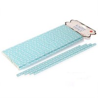 Pipet Beyaz Puantiyeli Mavi Kağıt (25 Adet) Pipet Beyaz Puantiyeli Mavi Kağıt (25 Adet)