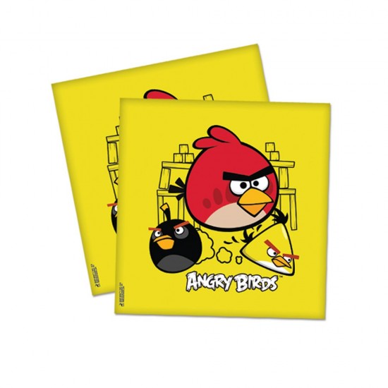 Angry Birds Klasik Temalı Kağıt Peçete 33*33 (16 Adet)