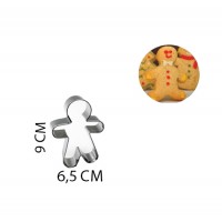 Kek Ve Kurabiye Kalıbı Orta Boy Kopat Kurabiye Adam 9X6.5 CM Kek Ve Kurabiye Kalıbı Orta Boy Kopat Kurabiye Adam 9X6.5 CM