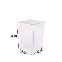 Komple Asetat Kutu Otomatik Model 10X10X12 CM (25 Adet)