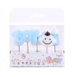 Mum Boy Ve Bebekli Kürdanlı (5 Adet) Mum Boy Ve Bebekli Kürdanlı (5 Adet)