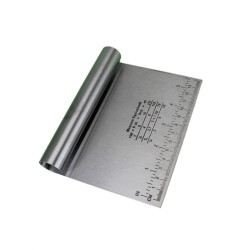 Paslanmaz Ölçülü Sıvama Ve Kesici Spatula 15 CM Paslanmaz Ölçülü Sıvama Ve Kesici Spatula 15 CM
