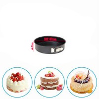 Patisse Yuvarlak Kelepçeli Altı Çıkan Pasta Kek Kalıbı 4X12 CM Patisse Yuvarlak Kelepçeli Altı Çıkan Pasta Kek Kalıbı 4X12 CM
