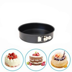 Patisse Yuvarlak Kelepçeli Altı Çıkan Pasta Kek Kalıbı 6.5X18 CM