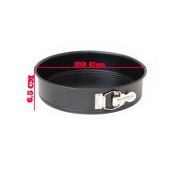 Patisse Yuvarlak Kelepçeli Altı Çıkan Pasta Kek Kalıbı 6.5X20 CM Patisse Yuvarlak Kelepçeli Altı Çıkan Pasta Kek Kalıbı 6.5X20 CM