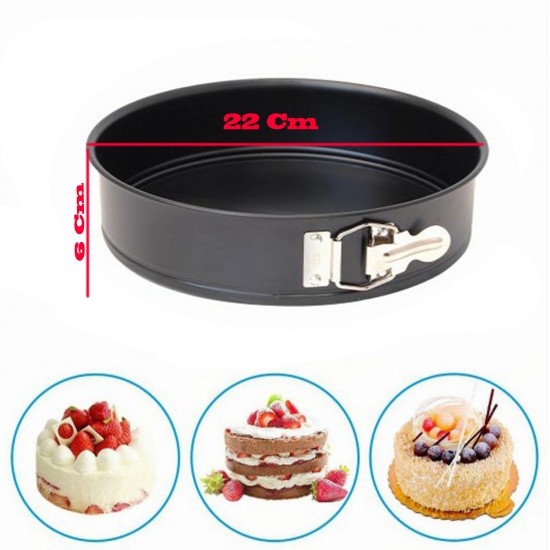 Patisse Yuvarlak Kelepçeli Altı Çıkan Pasta Kek Kalıbı 6.5X22 CM Patisse Yuvarlak Kelepçeli Altı Çıkan Pasta Kek Kalıbı 6.5X22 CM