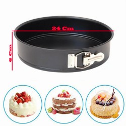 Patisse Yuvarlak Kelepçeli Altı Çıkan Pasta Kek Kalıbı 6.5X24 CM Patisse Yuvarlak Kelepçeli Altı Çıkan Pasta Kek Kalıbı 6.5X24 CM