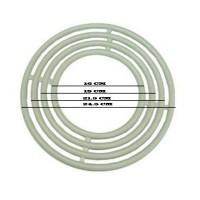 Plastik  Makrome Nakış El Ve  İşi Kasnağı   4 Lü Set