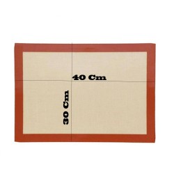 Silikon Hamur Açma Matı 30x40 CM Ölçülü Fırın Padı Silikon Hamur Açma Matı 30x40 CM Ölçülü Fırın Padı