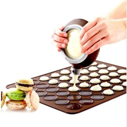 Silikon Makaron Pişirme Kalıbı 42 li M07 Silikon Makaron Pişirme Kalıbı 42 li M07