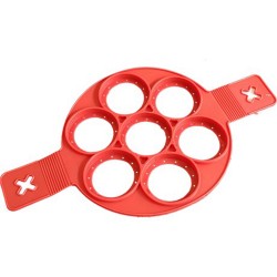 Silikon Pancake Kalıbı Ve Pankek Pişirme Kalıbı Krep Kalıbı 7 li Silikon Pancake Kalıbı Ve Pankek Pişirme Kalıbı Krep Kalıbı 7 li