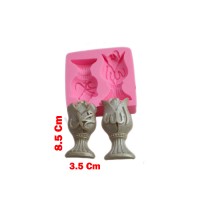 Allah Muhammed Lafsı Silikon Kalıp 8.5X3.5 CM Allah Muhammed Lafsı Silikon Kalıp 8.5X3.5 CM