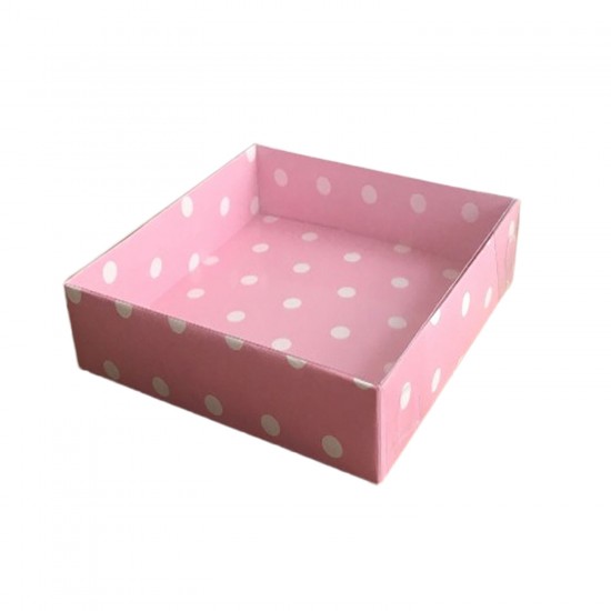 Asetat Kapaklı Karton Kutu 12X12X3 (50 Adet) Asetat Kapaklı Karton Kutu 12X12X3 (50 Adet)