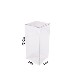 Asetat Kutu 5X5X12 CM (50 Adet)