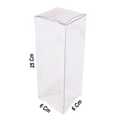 Asetat Kutu 6X6X25 CM (25 Adet) Asetat Kutu 6X6X25 CM (25 Adet)