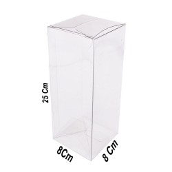 Asetat Kutu 8X8X25 CM (25 Adet) Asetat Kutu 8X8X25 CM (25 Adet)