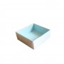 Asetat Kapaklı Karton Kutu 6X6X2.5 CM (50 Adet) Asetat Kapaklı Karton Kutu 6X6X2.5 CM (50 Adet)