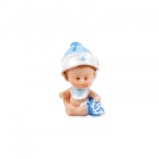 Bebek Şekeri Biblosu Polyester Bebek Şapkalı Küçük (50 Adet)