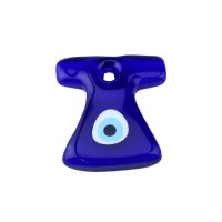 Cam Nazar Boncuğu Delikli Kaftan Modeli Küçük