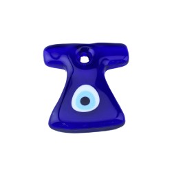 Cam Nazar Boncuğu Delikli Kaftan Modeli Küçük Cam Nazar Boncuğu Delikli Kaftan Modeli Küçük