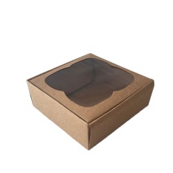 Çerçeveli Karton Kutu 9X9X3 CM (50 Adet) Çerçeveli Karton Kutu 9X9X3 CM (50 Adet)