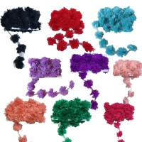 Lazer Kesim Tülden Çiçek (Şifon Çiçek) (10 Metre)